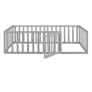 HomeRoots Gray Wood Twin Daybed Frame - Modern, Minimalist Design for Cozy Spaces, Durable & Stylish Comfort 606931