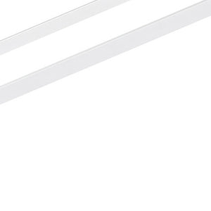 HomeRoots White Wood Twin Bed Frame - Modern Design, Durable Support, No Box Spring Needed, 450 lb Capacity 606972