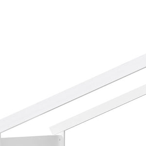 HomeRoots White Wood Full Bed Frame - Stylish Platform Design for Modern Bedrooms, Durable & Supportive Structure 606976