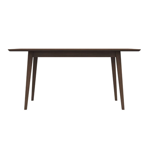 English Elm Levi Solid Wood Rectangular Dining Table with Beveled Edges for Six Guests B183P201605