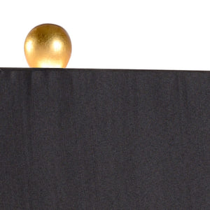 Wildwood Mar-A-Lago Sculptural Leaf Lamp In Antique Gold & Black – 37" Transitional Table Lamp For Ambient Accent Lighting 60719