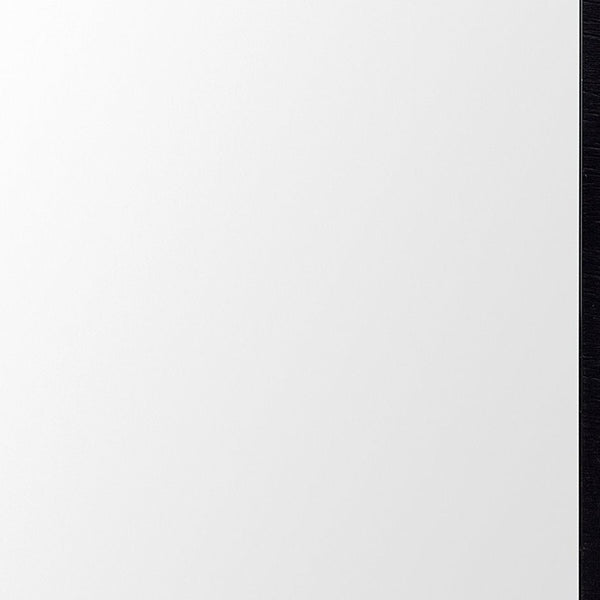 HomeRoots 42" Modern Black Framed Bathroom Vanity Mirror - Sleek Design for Any Room, Easy Installation & Versatile Use 607219
