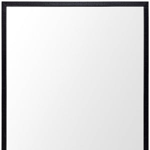 HomeRoots 42" Modern Black Framed Bathroom Vanity Mirror - Sleek Design for Any Room, Easy Installation & Versatile Use 607219
