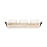 Linwood Candleholder - Whitewash 607219 Elk Home