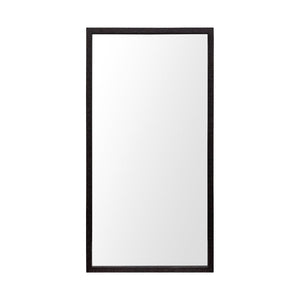 HomeRoots 42" Sleek Black Framed Bathroom Vanity Mirror – Modern Design for Stylish Home Decor & Easy Installation 607229