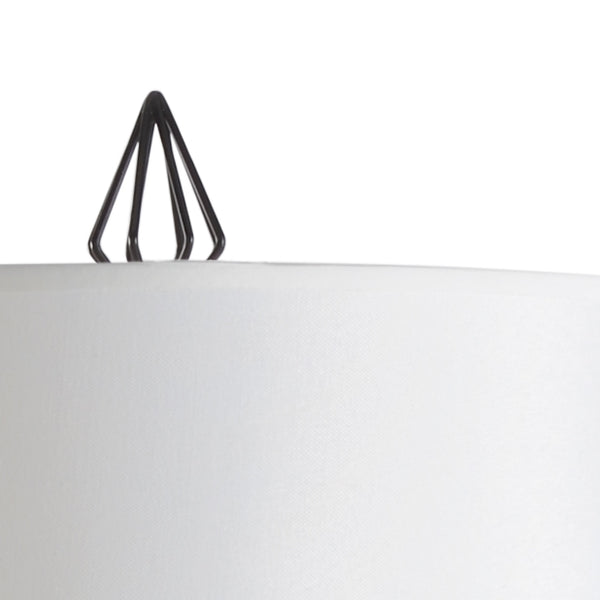 Wildwood Otis Satin Black Floor Lamp — Slim Wire-Frame Ambient Lighting, 65" Tall Modern Accent Light 60723