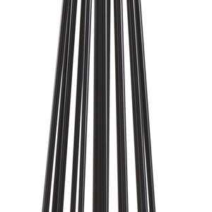 Wildwood Otis Satin Black Floor Lamp — Slim Wire-Frame Ambient Lighting, 65" Tall Modern Accent Light 60723