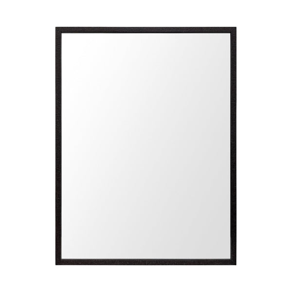 HomeRoots 42" Espresso Framed Bathroom Vanity Mirror - Stylish, Durable Design for Modern and Classic Spaces 607231