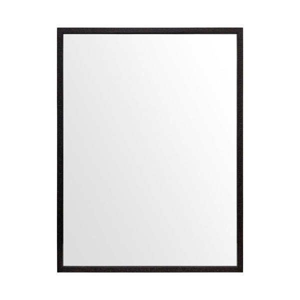 HomeRoots 42" Espresso Framed Bathroom Vanity Mirror - Stylish, Durable Design for Modern and Classic Spaces 607231