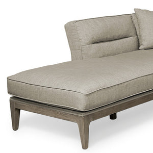 HomeRoots Beige L-Shaped Sofa Sectional with Chaise, Toss Pillows, Modern Design, and Superior Comfort 607313
