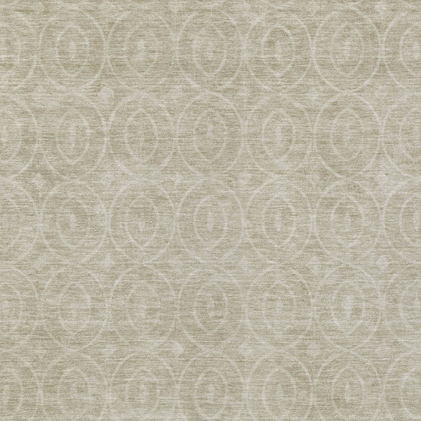 HomeRoots 5' Beige Geometric Indoor Outdoor Area Rug - Stylish, Washable, and Durable for Any Space 9' X 12' 607474