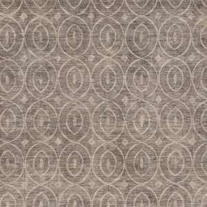 HomeRoots 5' Brown Geometric Area Rug - Washable, Durable, Stain-Resistant Design for Indoor and Outdoor Use 5' X 8' 607483