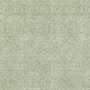 HomeRoots 5' Mint Green Geometric Area Rug – Stylish, Durable & Washable for Indoor and Outdoor Spaces 9' X 12' 607492