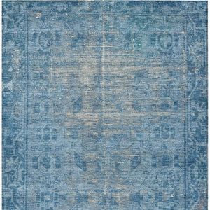 HomeRoots 5' Blue Oriental Washable Area Rug - Durable Indoor/Outdoor Charm for High-Traffic Spaces & Style 5' X 8' 607531