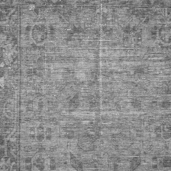 HomeRoots 5' Gray Oriental Area Rug - Washable, Durable for Indoor & Outdoor Use - Perfect for High-Traffic Spaces 9' X 12' 607546