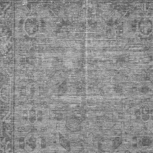 HomeRoots 5' Gray Oriental Area Rug - Washable, Durable for Indoor & Outdoor Use - Perfect for High-Traffic Spaces 10' X 14' 607547