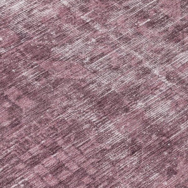 HomeRoots 5' Merlot Oriental Area Rug - Durable, Washable, Stylish Design for Indoor and Outdoor Spaces 8' Round 607550