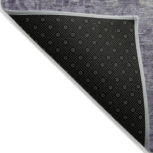 HomeRoots 5' Timeless Purple Oriental Indoor Outdoor Area Rug - Durable, Stylish, and Machine Washable Design 5' X 8' 607573