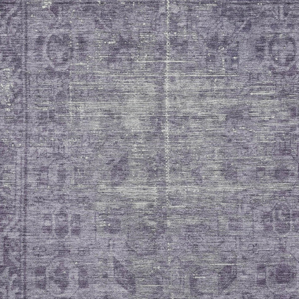 HomeRoots 5' Timeless Purple Oriental Indoor Outdoor Area Rug - Durable, Stylish, and Machine Washable Design 5' X 8' 607573