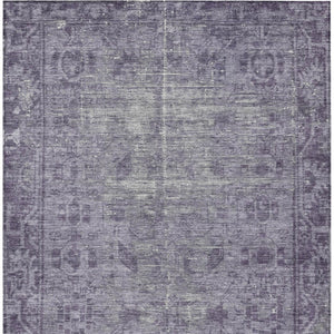 HomeRoots 5' Timeless Purple Oriental Indoor Outdoor Area Rug - Durable, Stylish, and Machine Washable Design 8' X 10' 607575