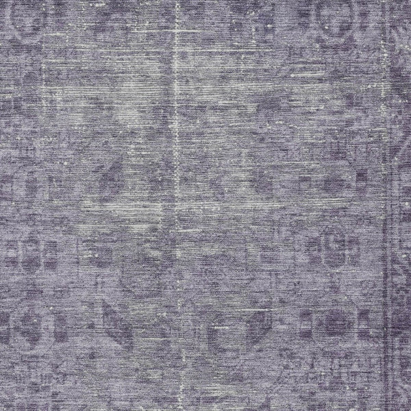 HomeRoots 5' Timeless Purple Oriental Indoor Outdoor Area Rug - Durable, Stylish, and Machine Washable Design 8' X 10' 607575