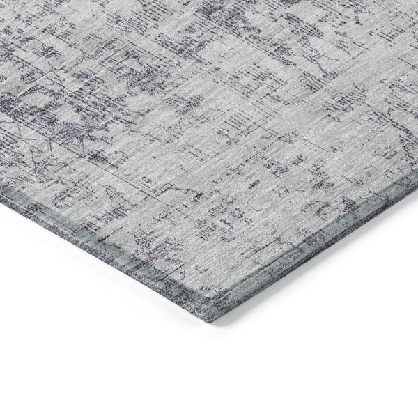HomeRoots 5' Elegant Plum Oriental Area Rug - Washable, Durable Design for Indoor & Outdoor Spaces 10' X 14' 607619