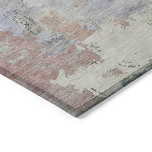 HomeRoots 5' Vibrant Purple Abstract Area Rug - Durable, Washable, Indoor/Outdoor Design for Stylish Living Spaces 8' X 10' 607749