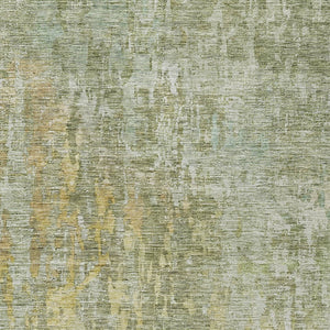 HomeRoots 5' Modern Sage Abstract Washable Area Rug - Durable, Stylish Indoor/Outdoor Design for Any Space 8' X 10' 607887