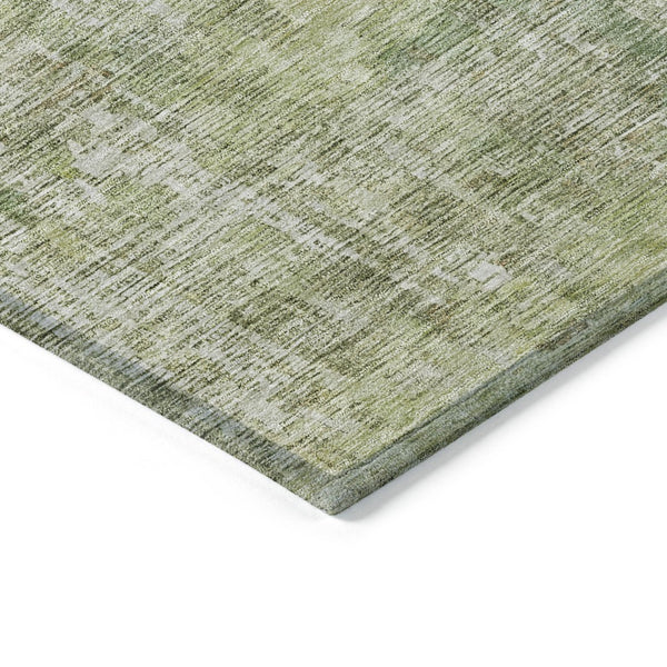 HomeRoots 5' Modern Sage Abstract Washable Area Rug - Durable, Stylish Indoor/Outdoor Design for Any Space 9' X 12' 607888