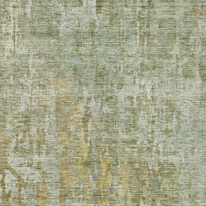 HomeRoots 5' Modern Sage Abstract Washable Area Rug - Durable, Stylish Indoor/Outdoor Design for Any Space 10' X 14' 607889