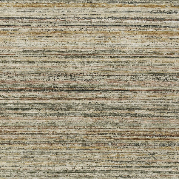 HomeRoots 5' Beige Striped Area Rug - Stylish, Washable, Durable for Indoor & Outdoor Use, Pet-Friendly Design 5' X 8' 607951