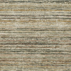 HomeRoots 5' Beige Striped Area Rug - Stylish, Washable, Durable for Indoor & Outdoor Use, Pet-Friendly Design 9' X 12' 607954