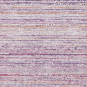 HomeRoots 5' Stylish Mauve Striped Washable Area Rug – Durable, Stain Resistant, Perfect for Indoor & Outdoor Use 5' X 8' 607957