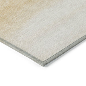 HomeRoots 5' Coral Striped Washable Area Rug – Stylish Indoor/Outdoor Accent for Living Spaces & Patios 8' X 10' 608148