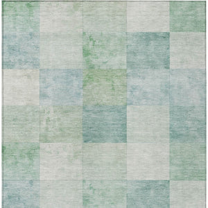 HomeRoots 5' Blue Geometric Indoor Outdoor Area Rug - Stylish, Durable, and Machine Washable for Any Space 10' X 14' 608168