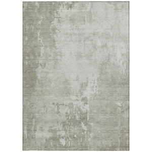 HomeRoots 5' Stylish Abstract Linen-Look Washable Area Rug for Indoor & Outdoor Spaces - Durable & Easy Care 5' X 8' 608239
