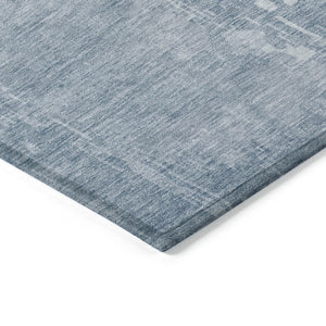 HomeRoots 5' Sky Blue Abstract Indoor Outdoor Area Rug - Durable, Washable, Modern Style for Any Space 10' X 14' 608255
