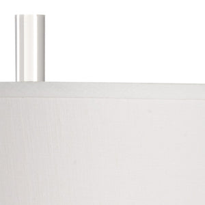 Wildwood Augusta Handcrafted Porcelain Table Lamp In Sand Glaze — Carved Sculptural Design, Warm Diffused Glow 60845