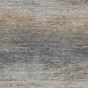 HomeRoots 5' Pewter Striped Washable Area Rug – Durable, Stylish, and Perfect for Indoor or Outdoor Spaces! 10' X 14' 608490