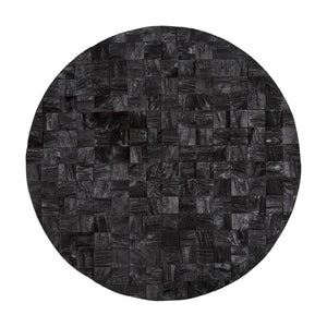 HomeRoots Into the Abyss II 32" Black Geometric Wood Wall Sculpture - Modern Art for Contemporary Spaces 608658