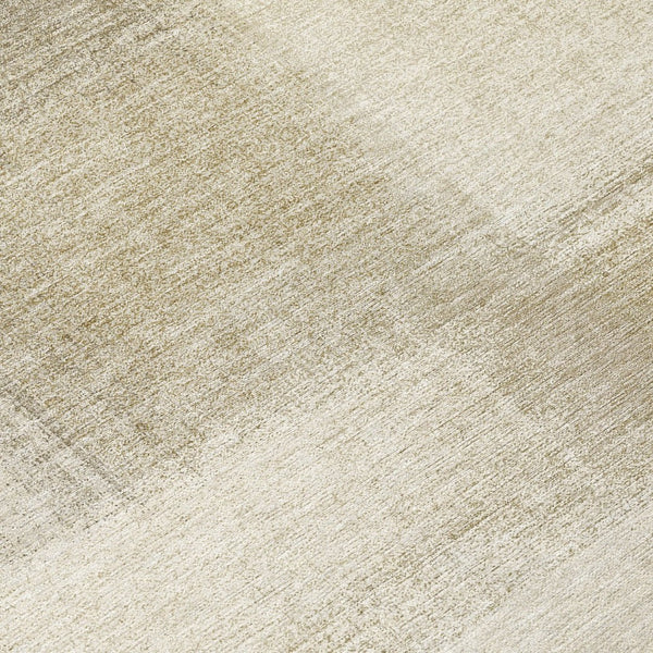HomeRoots 5' Taupe Geometric Indoor Outdoor Area Rug – Durable, Washable, Stylish Solution for Your Home Decor 8' Round 608785