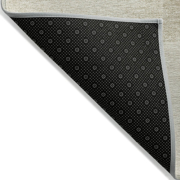 HomeRoots 5' Taupe Geometric Indoor Outdoor Area Rug – Durable, Washable, Stylish Solution for Your Home Decor 8' X 10' 608786