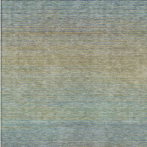 HomeRoots 5' Blue Striped Washable Area Rug – Durable & Stylish Indoor/Outdoor Solution for High-Traffic Spaces 8' X 10' 608798