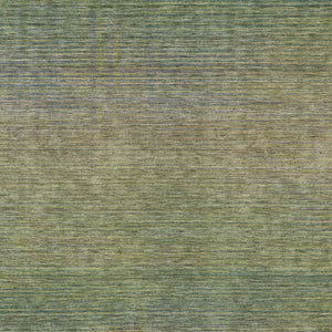 HomeRoots 5' Fern Green Striped Indoor Outdoor Area Rug - Durable, Washable, Perfect for High-Traffic Spaces 9' X 12' 608811