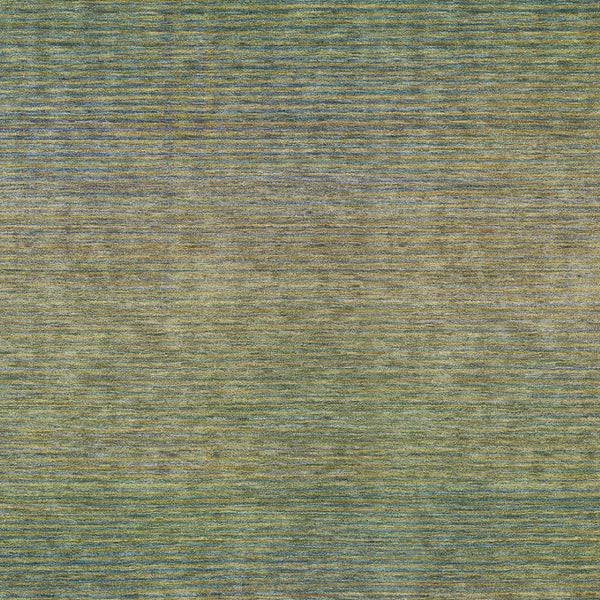 HomeRoots 5' Fern Green Striped Indoor Outdoor Area Rug - Durable, Washable, Perfect for High-Traffic Spaces 9' X 12' 608811