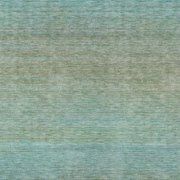 HomeRoots 5' Teal Blue Striped Area Rug - Durable, Washable, Indoor/Outdoor Versatility for Coastal Charm 10' X 14' 608818