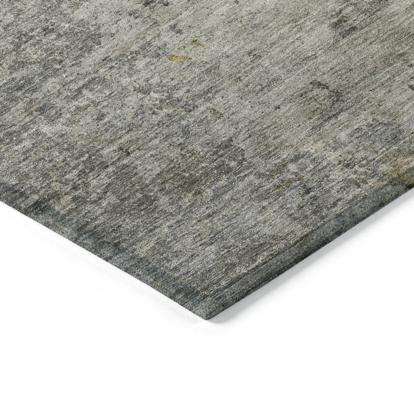 HomeRoots 5' Gray Abstract Area Rug - Washable, Durable Design for Indoor & Outdoor Spaces, Stylish & Easy-Care 8' X 10' 608828