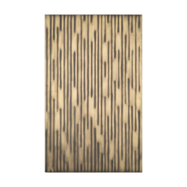 HomeRoots Ramos Unframed Wall Art - Vibrant Metal Print for Modern Spaces, Easy to Hang, Artisan Crafted Decor 608838