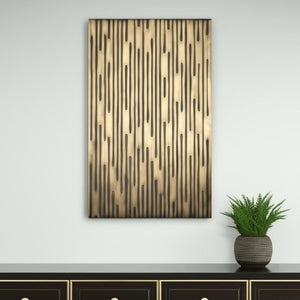 HomeRoots Ramos Unframed Wall Art - Vibrant Metal Print for Modern Spaces, Easy to Hang, Artisan Crafted Decor 608838