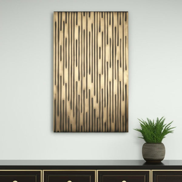 HomeRoots Ramos Unframed Wall Art - Vibrant Metal Print for Modern Spaces, Easy to Hang, Artisan Crafted Decor 608838